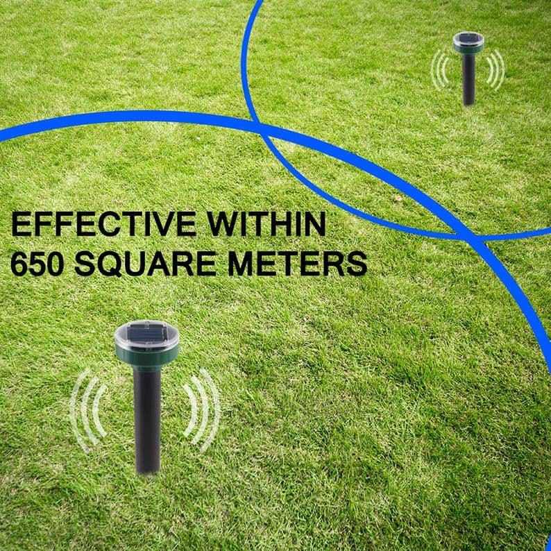 Smart Solar Powered Pest Repeller