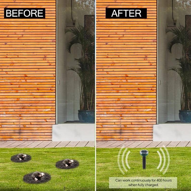 Smart Solar Powered Pest Repeller