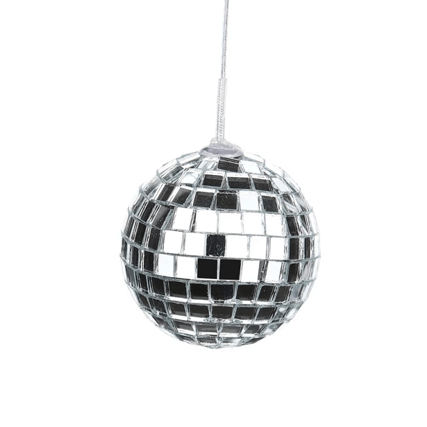 Mirror Ball Wind Chime – Solar LED Garden Decoration